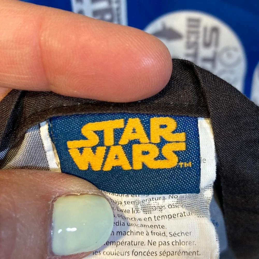 Star Wars Kohls Collection Blue Blueprint Sheet and One Pillowcase Set‎